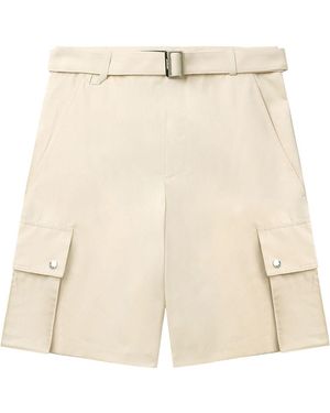 Jacquemus Le Cargo Bermuda Shorts - Natural