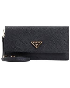 Prada Calf Leather Pouch - Black