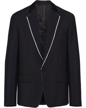 Prada Luxurious Mohair Jacket For Spring/Summer 2024 - Black