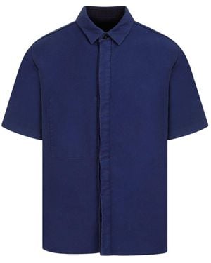 Sacai Moleskin Shirt - Blue