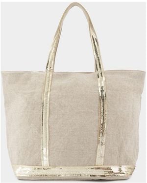 Vanessa Bruno Cabas L Shopper Bag - Natural