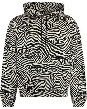 Celine Cotton Hoodie - Grey