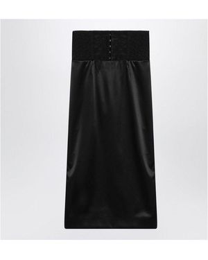 スカート Dolce & Gabbana Skirt with corset-style detail DOLCE&GABBANA - Skirt with corset-style detail | Leam Roma