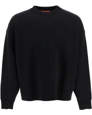 Palm Angels Palm Tree Intarsia Crewneck Jumper - Black