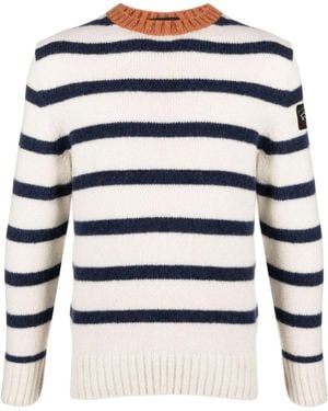 Paul & Shark Wool-Blend Crew-Neck Jumper - Blue