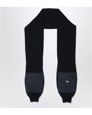 小物 Y-3 SCARF 3 STRIPE Y-3 Yohji Yamamoto 3 STRIPE SCARF (BLACK)の商品ページ