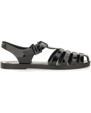 Off-White c/o Virgil Abloh Sandal With Logo - Black