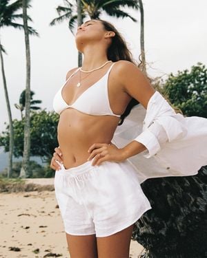 LSPACE Rio Short - White