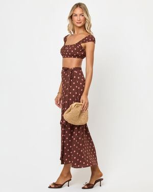 LSPACE Ever Wrap Skirt - White
