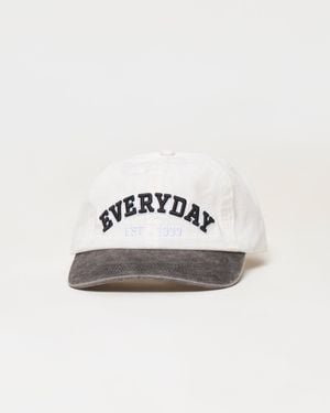 LSPACE Buns Out Hat - White