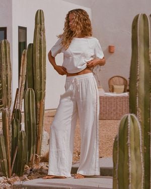 LSPACE At Your Leisure Pant - Brown