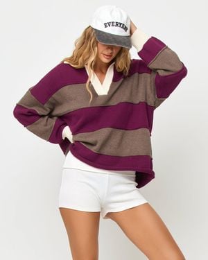 LSPACE Horizon Sweater - Purple