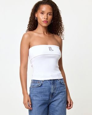 LSPACE Andie Top - White
