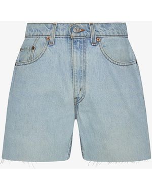 Ali Grace Jewelry Aligrace Long Baggy Short - Blue