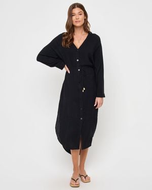 LSPACE Yoli Shirtdress - Black