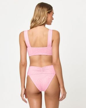 LSPACE Bardot Bikini Bottom - Pink