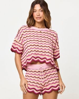LSPACE Sunchaser Top - Red