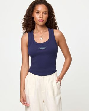 LSPACE Ash Tank - Blue