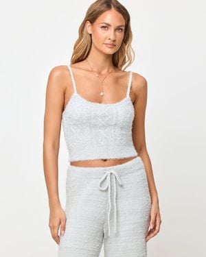 LSPACE Olivia Tank - White