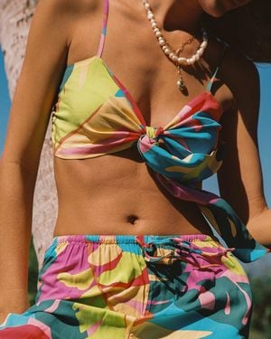 LSPACE Tanya Top - Green