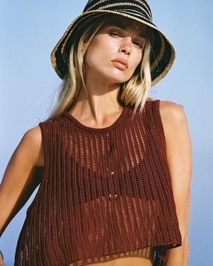 LSPACE Sander Top - Brown
