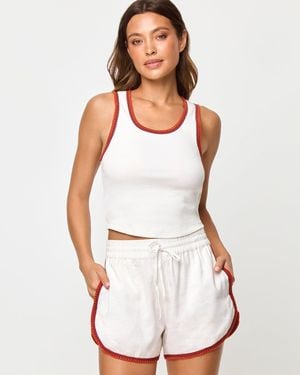 LSPACE Ash Tank - White
