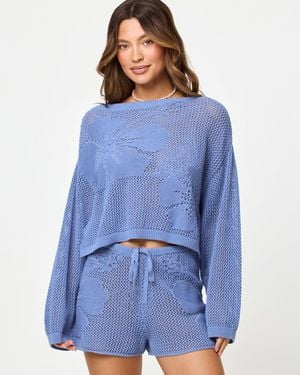 LSPACE Island Time Sweater - Blue