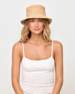 LSPACE Isadora Bucket Hat - Natural