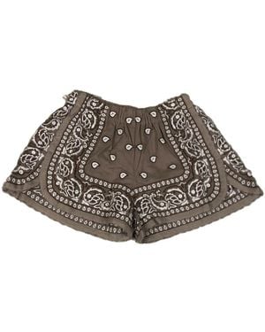 ORSINA Banadana Shorts - Brown