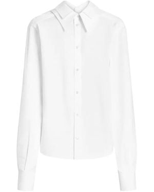 Dolce & Gabbana Dolce & Gabbana Cotton Poplin Shirt - White