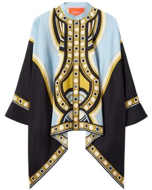 La DoubleJ Shirt Foulard Silk - Black