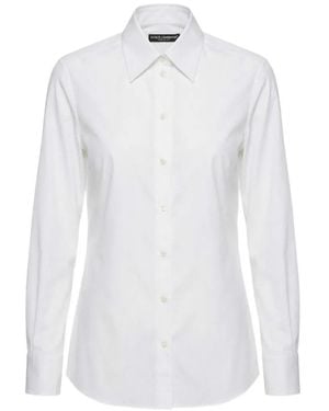 Dolce & Gabbana Cotton Shirt - White