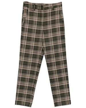 NINA 14.7 Check Pants - Gray