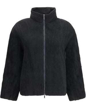 GONGDID DESIGN Padded Bomber - Black