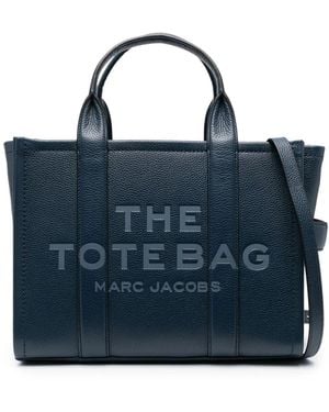 Marc Jacobs The Leather Medium Tote - Blue