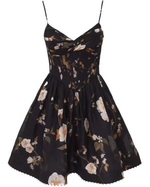 Zimmermann Ascent Mini Dress - Black