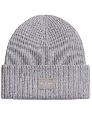 Rag & Bone Blake Beanie - Grey