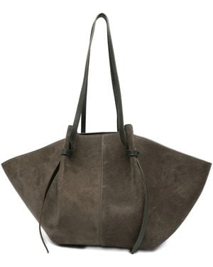 Yuzefi Large Mochi Suede - Brown