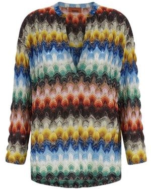 Missoni Lace Lamè Tunic - Multicolor