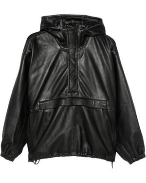 Rohe Leather Blouson - Black