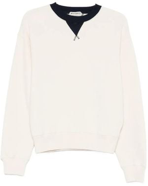 JW Anderson Contrast Collar Sweatshirt - White