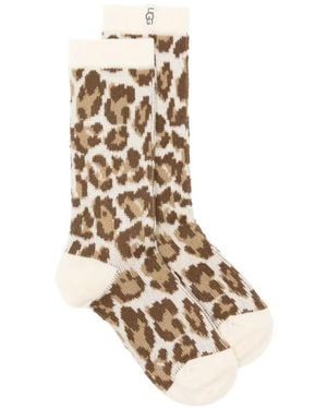 UGG Gianni Crew Socks - White