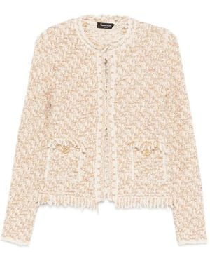 Fabiana Filippi Wool Blend Jacket - Natural