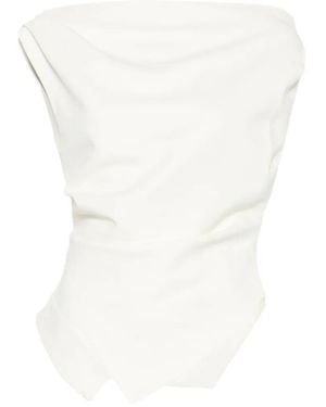 Rohe Top Asimmetrico - Bianco