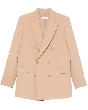 NINA 14.7 Double Breasted Jacket - Natural