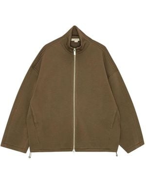 Remain Soft Zipped Jacket - Brown