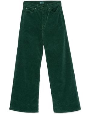 Mother The Ditcher Corduroy Trousers - Green