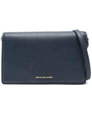 Michael Kors Md Flap Xbody - Blue