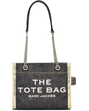 Marc Jacobs The Small Chain Denim Bag - Black