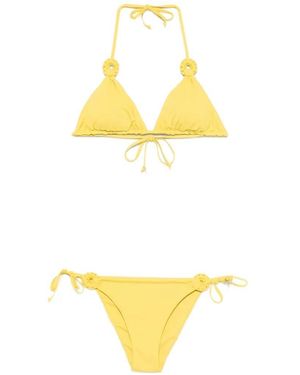 Fisico Yellow Bikini - Metallic